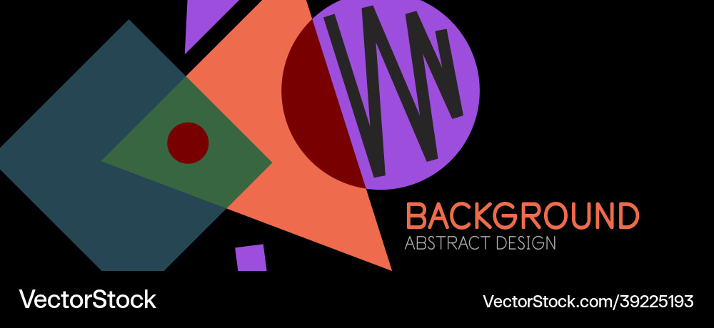 Abstract background blocks lines triangles Abstract background blocks lines triangles vector image