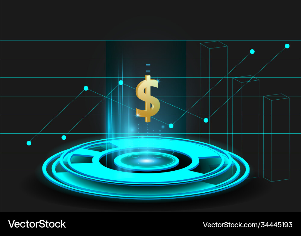 Artificial intelligence data deep learning Vector Image