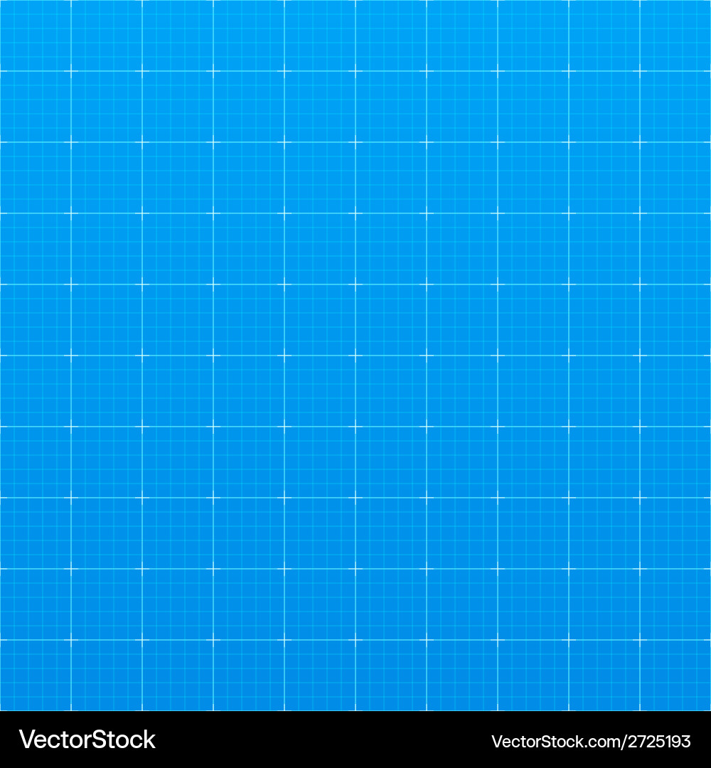 Blueprint Grid Background vector image