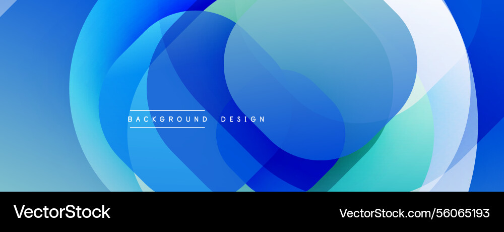 Circular abstract design with overlapping Circular abstract design with overlapping vector image