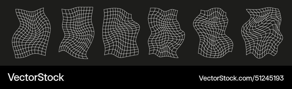 Retro 90s grid 3d elements and lines in dinamic Retro 90s grid 3d elements and lines in dinamic vector image