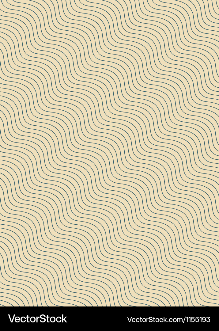 Wavy Lines Pattern vector image