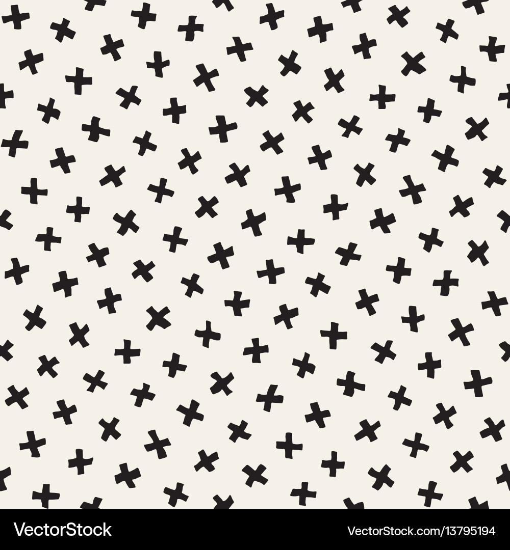 Abstract Scattered Shapes Pattern vector image
