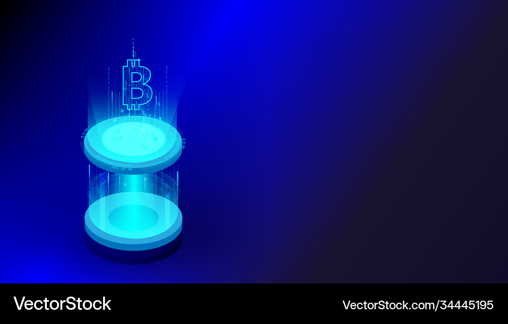 Big data deep learning server cloud computing vector image