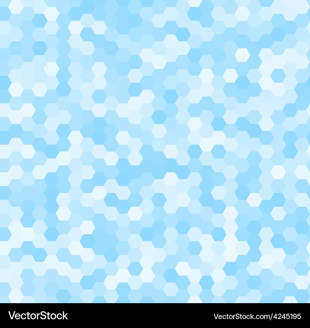 Hex Grid Texture - Seamless Pattern vector image