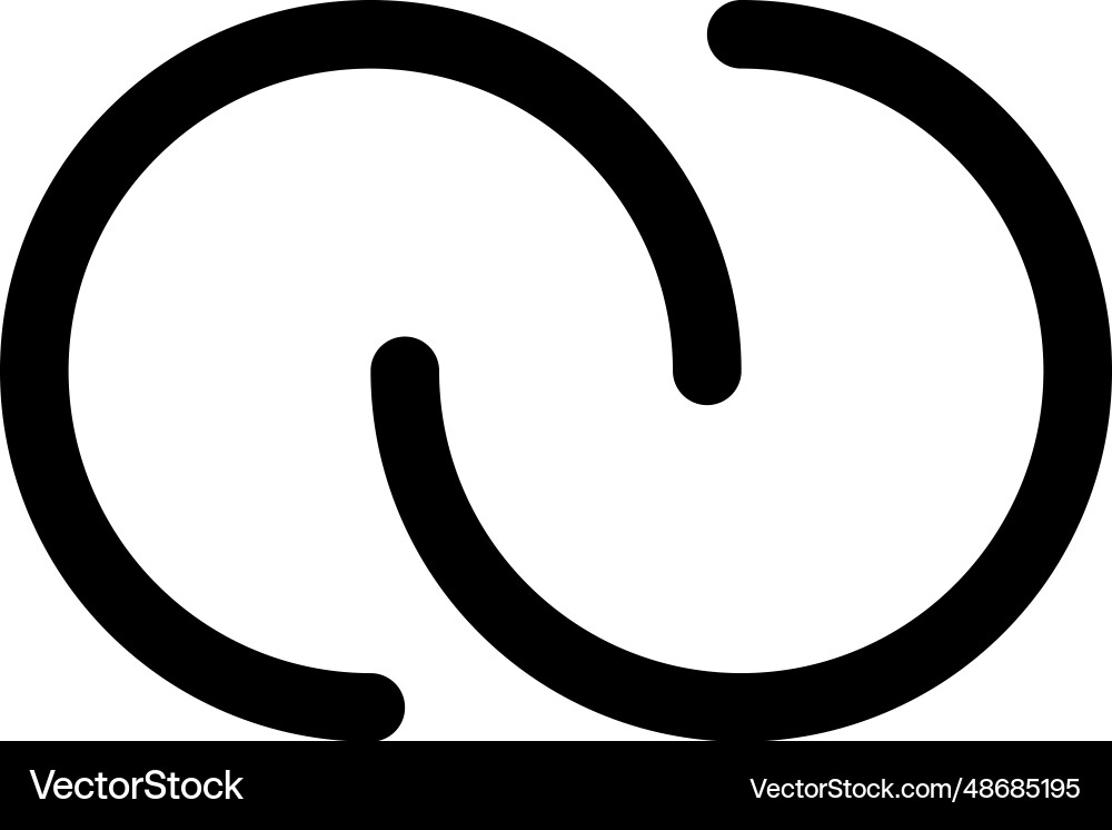 Unity symbol isolated on white background Vector Image