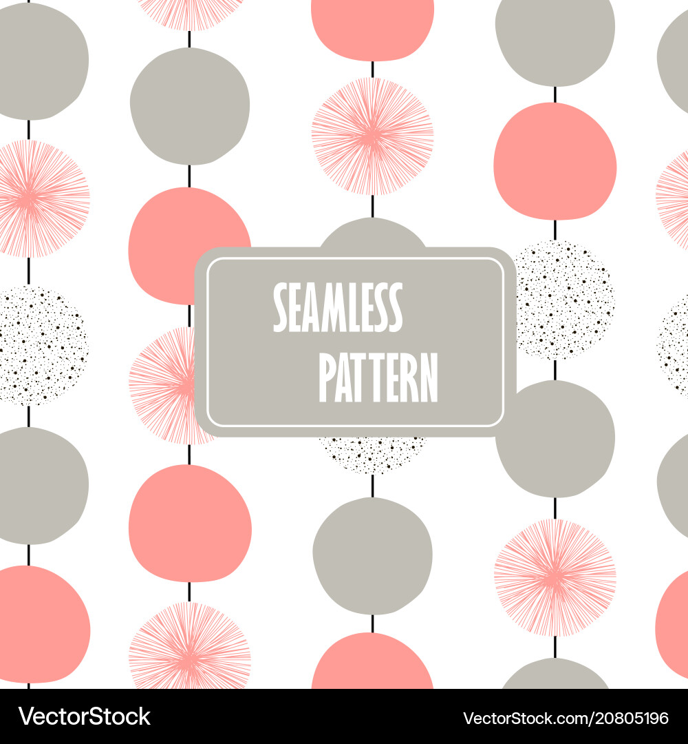 Abstract Circle Pattern vector image