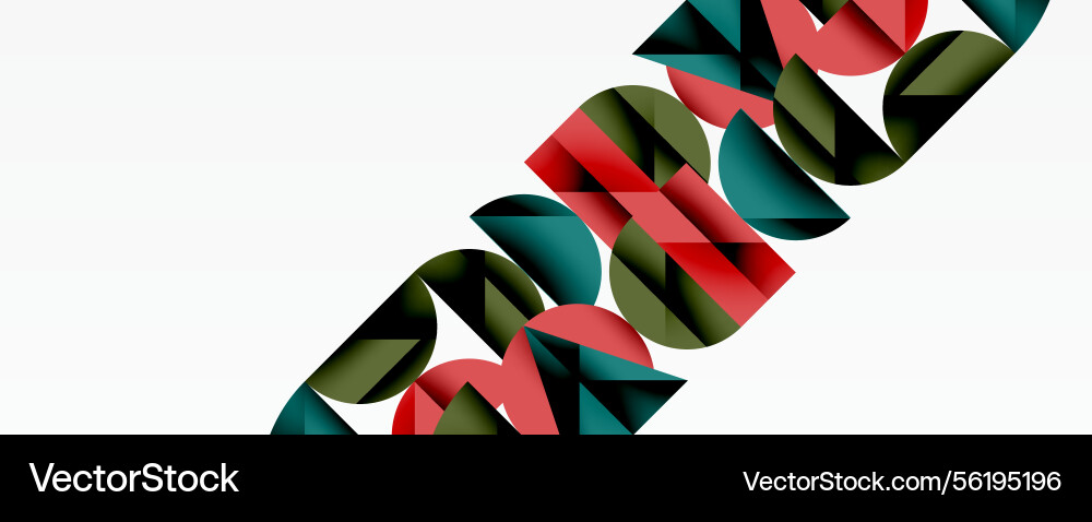 Abstract geometric pattern interlocking shapes Abstract geometric pattern interlocking shapes vector image