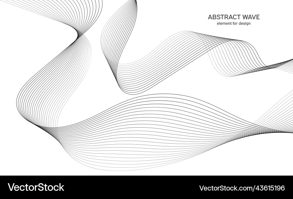 Abstract wave element for design digital Abstract wave element for design digital vector image