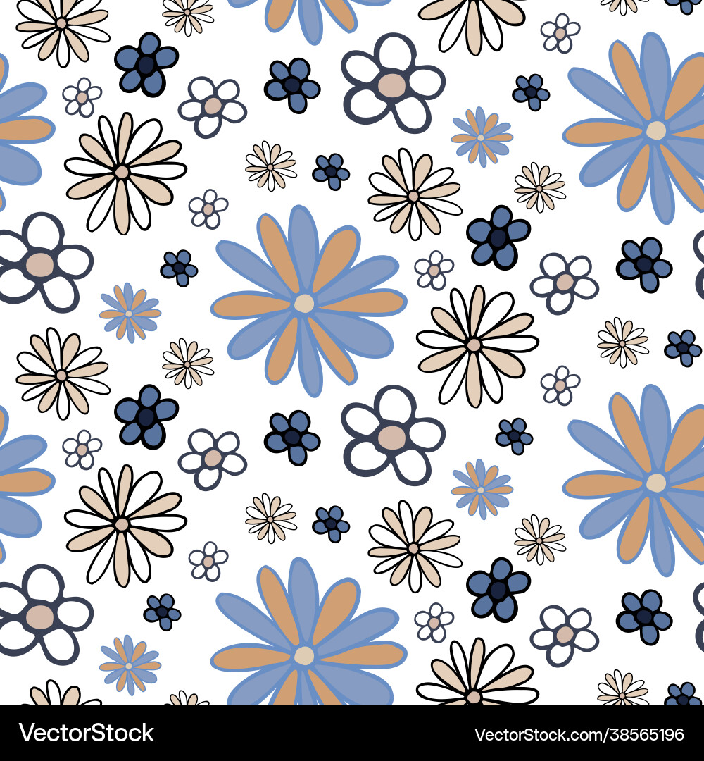 Seamless pattern colorful design Vector Image