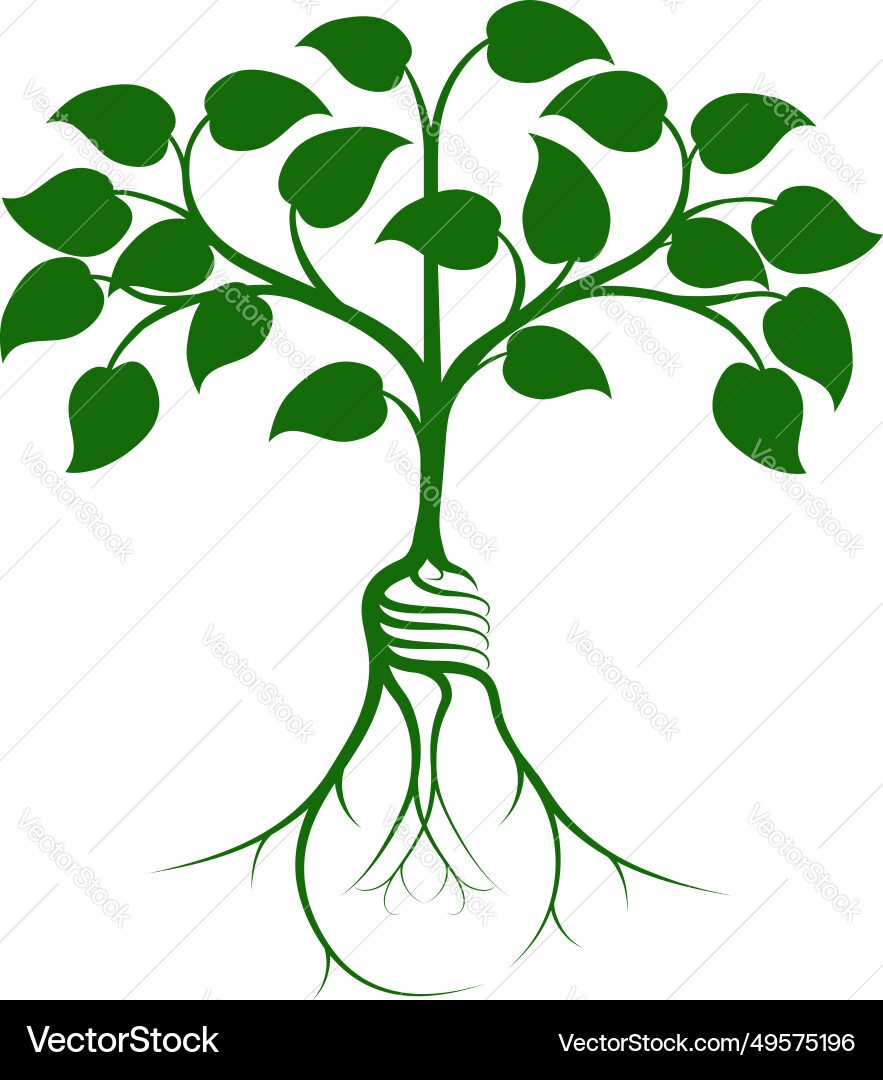 Tree idea concept Tree idea concept vector image