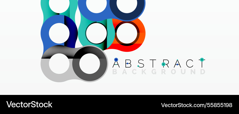 Abstract circle element composition Abstract circle element composition Vector Image