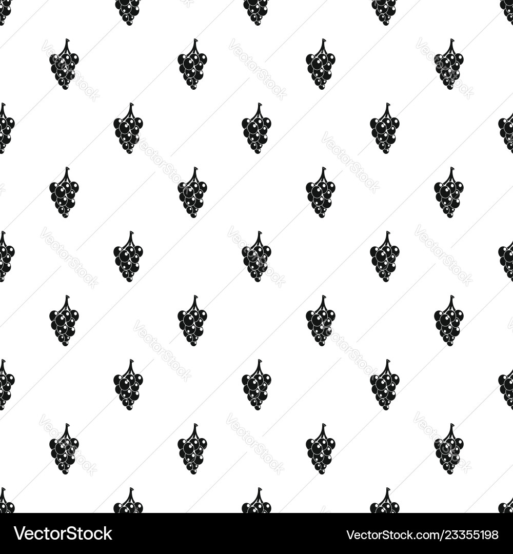 Grape pattern seamless Grape pattern seamless vector image