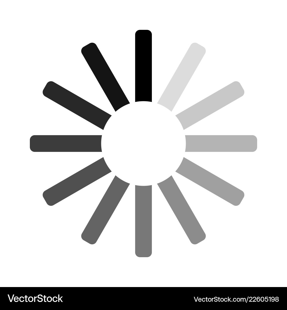 Loading Circle Icon vector image