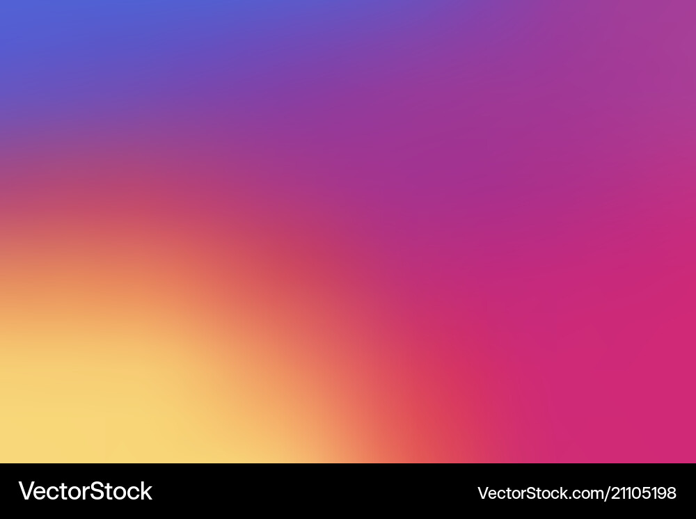 Smooth Color Gradient Background Vector Image