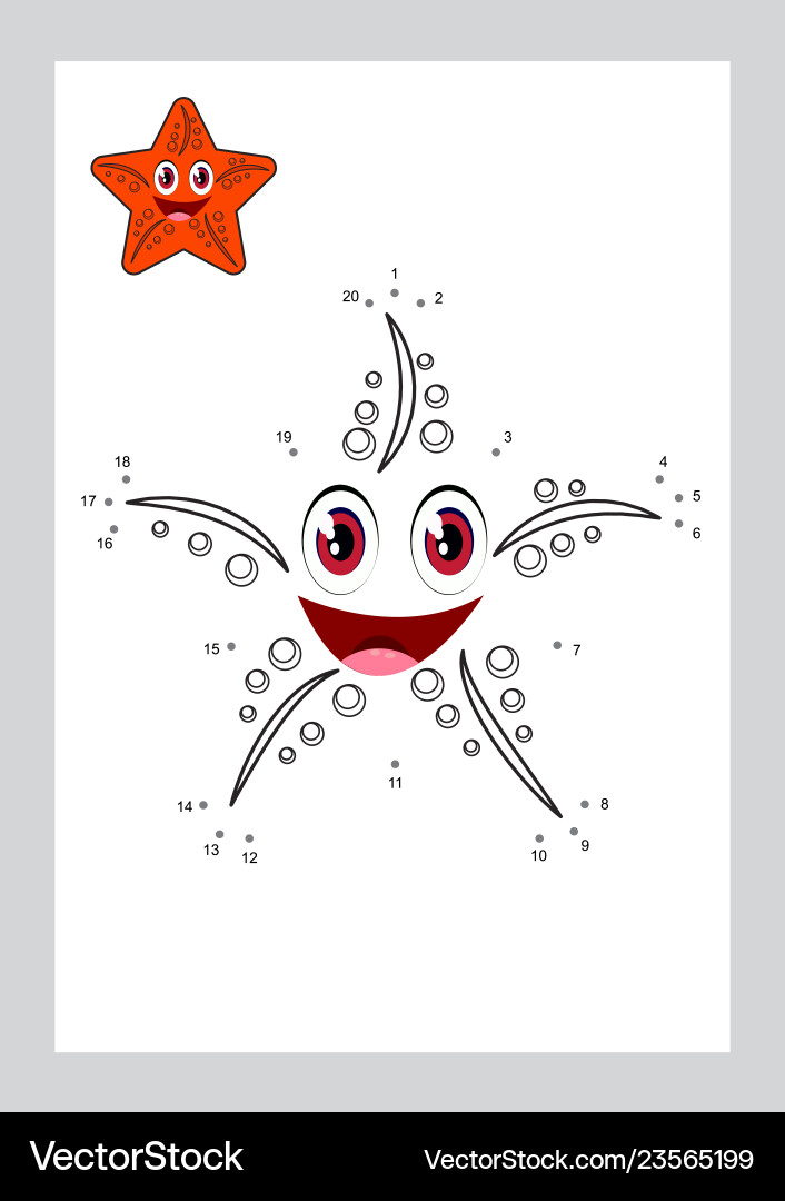 Connect the dots game and coloring pages learning Connect the dots game and coloring pages learning vector image