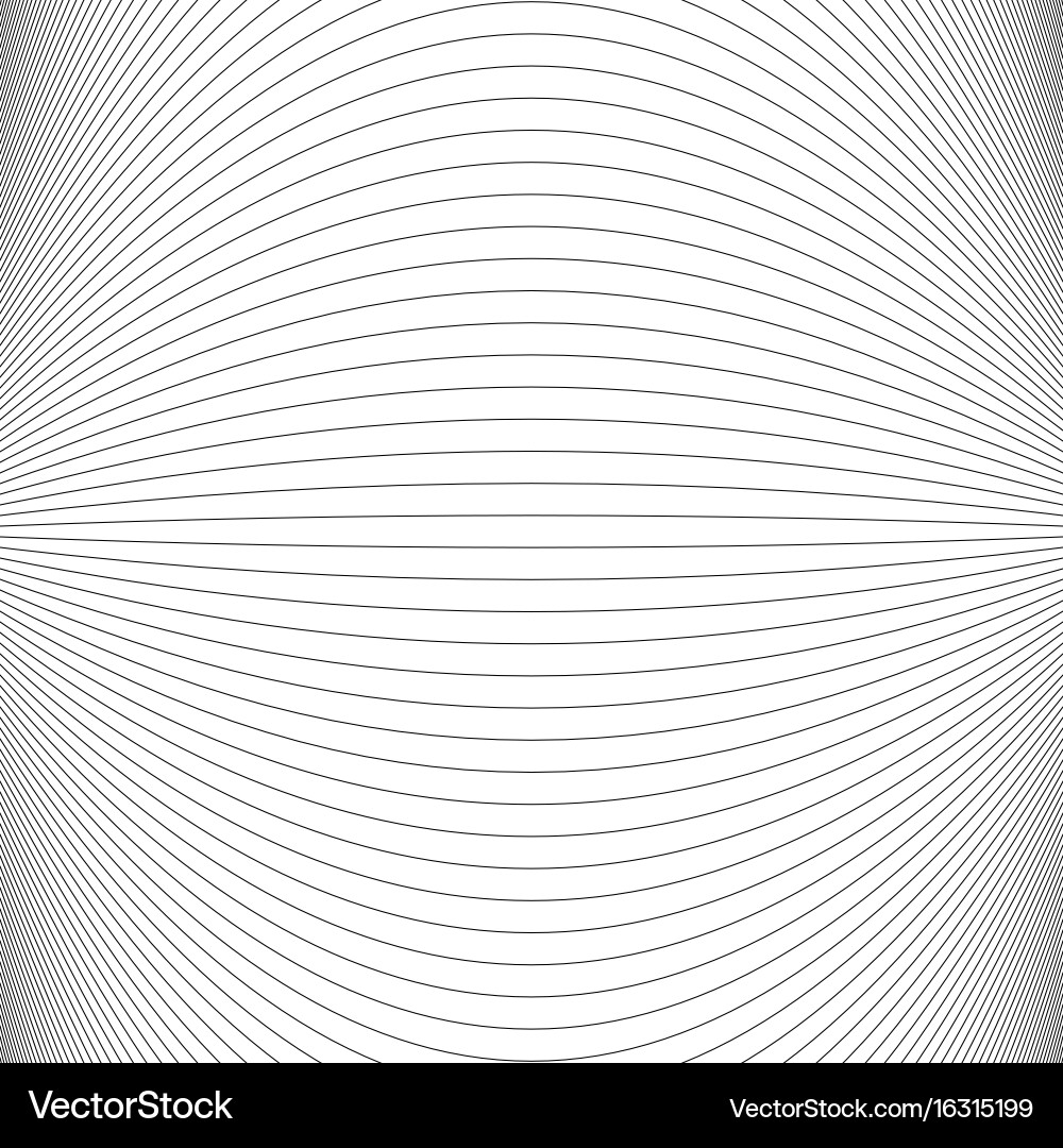 Monochrome abstract line pattern background vector image