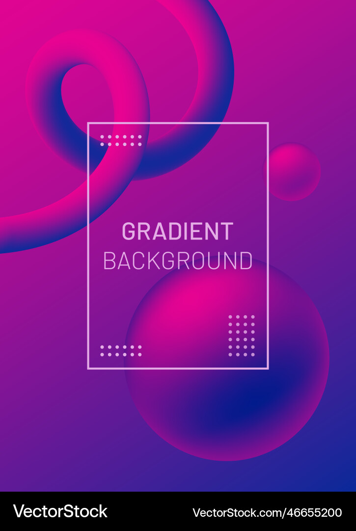 Abstract cover template with fluid gradient curve Abstract cover template with fluid gradient curve Vector Image