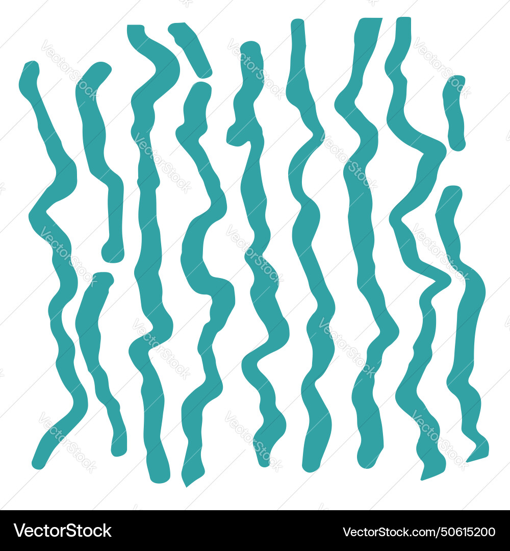 Messy vertical squiggles uneven lines ink texture Vector Image