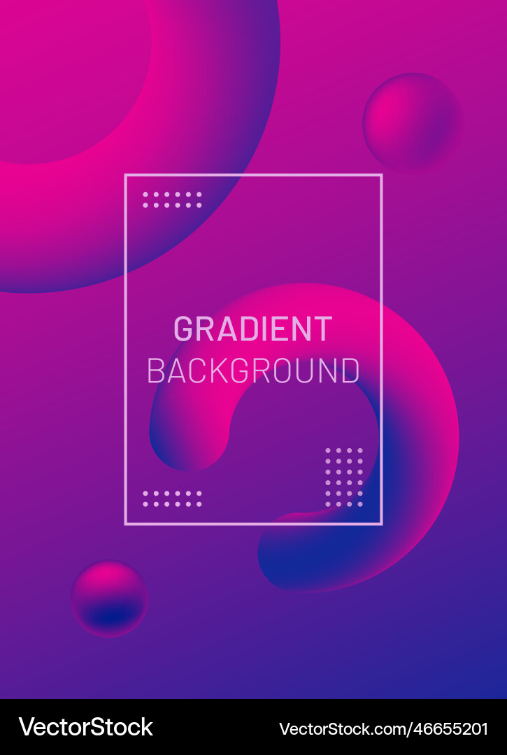 Abstract cover template with fluid gradient curve Abstract cover template with fluid gradient curve vector image