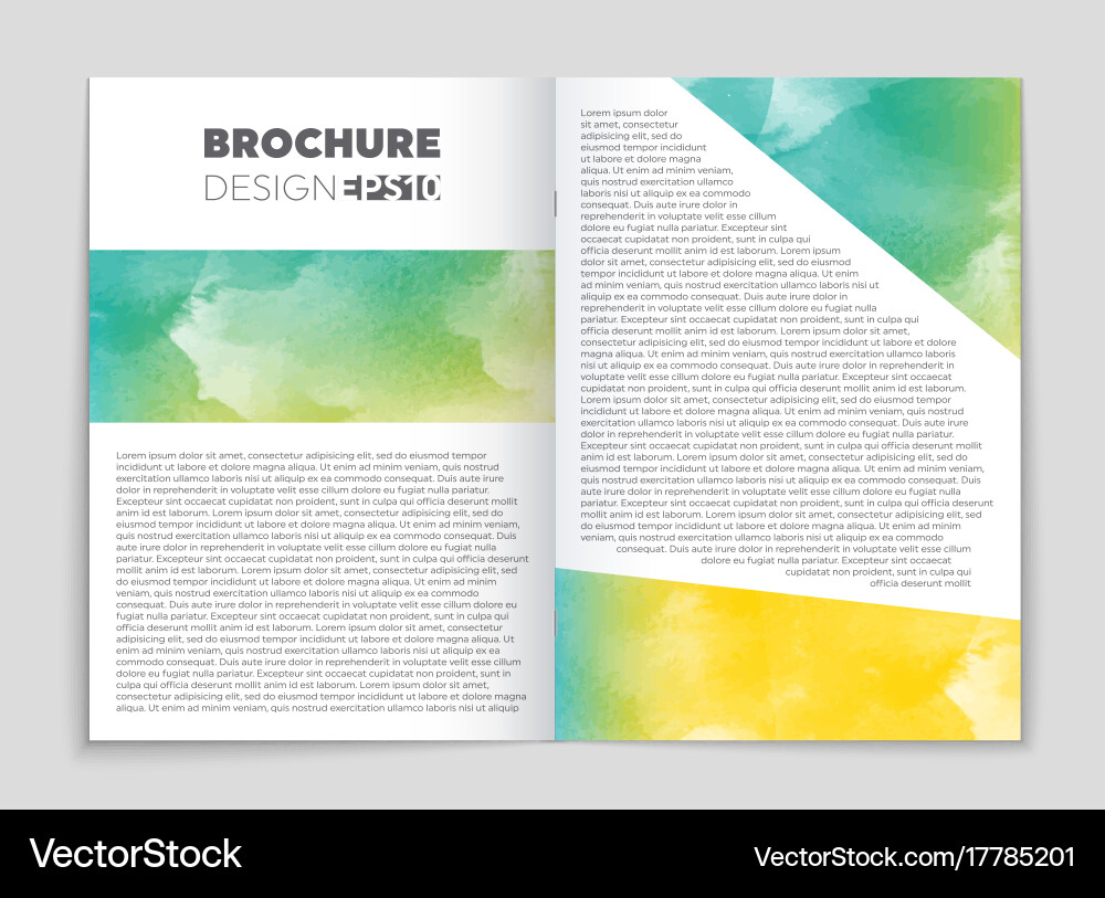 Abstract layout background set for art Vector Image