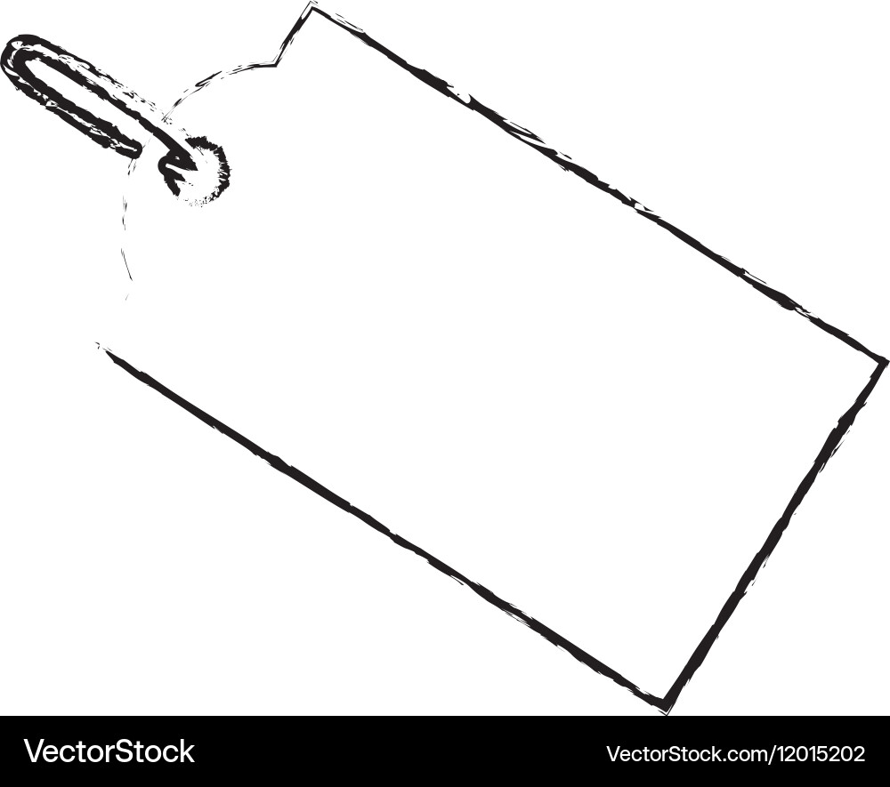 Label or tag icon image Vector Image