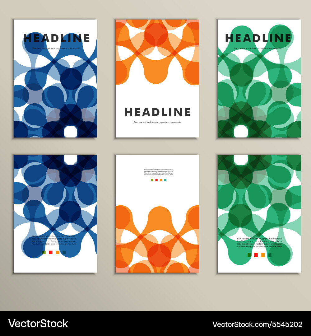 Pattern with abstract figures for design Vector Image