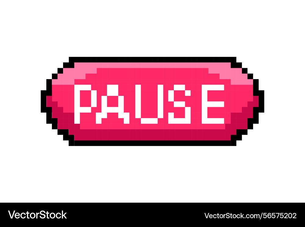 Pixel game ui element that enhance interactive Pixel game ui element that enhance interactive vector image