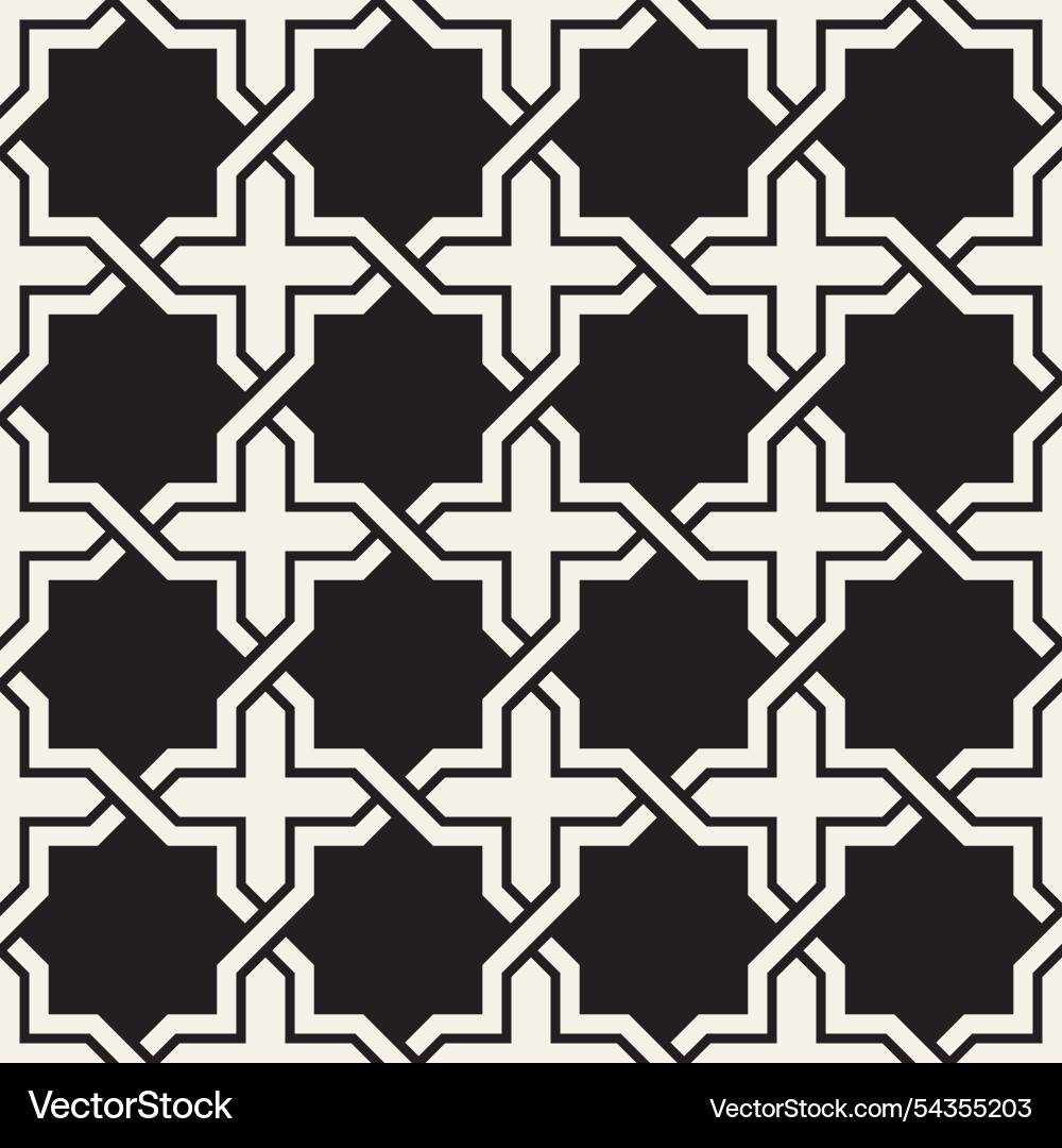 Seamless pattern repeating geometric elements Seamless pattern repeating geometric elements vector image