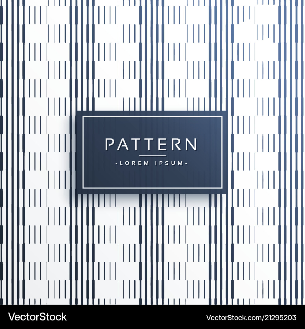Vertical Line Pattern vector image