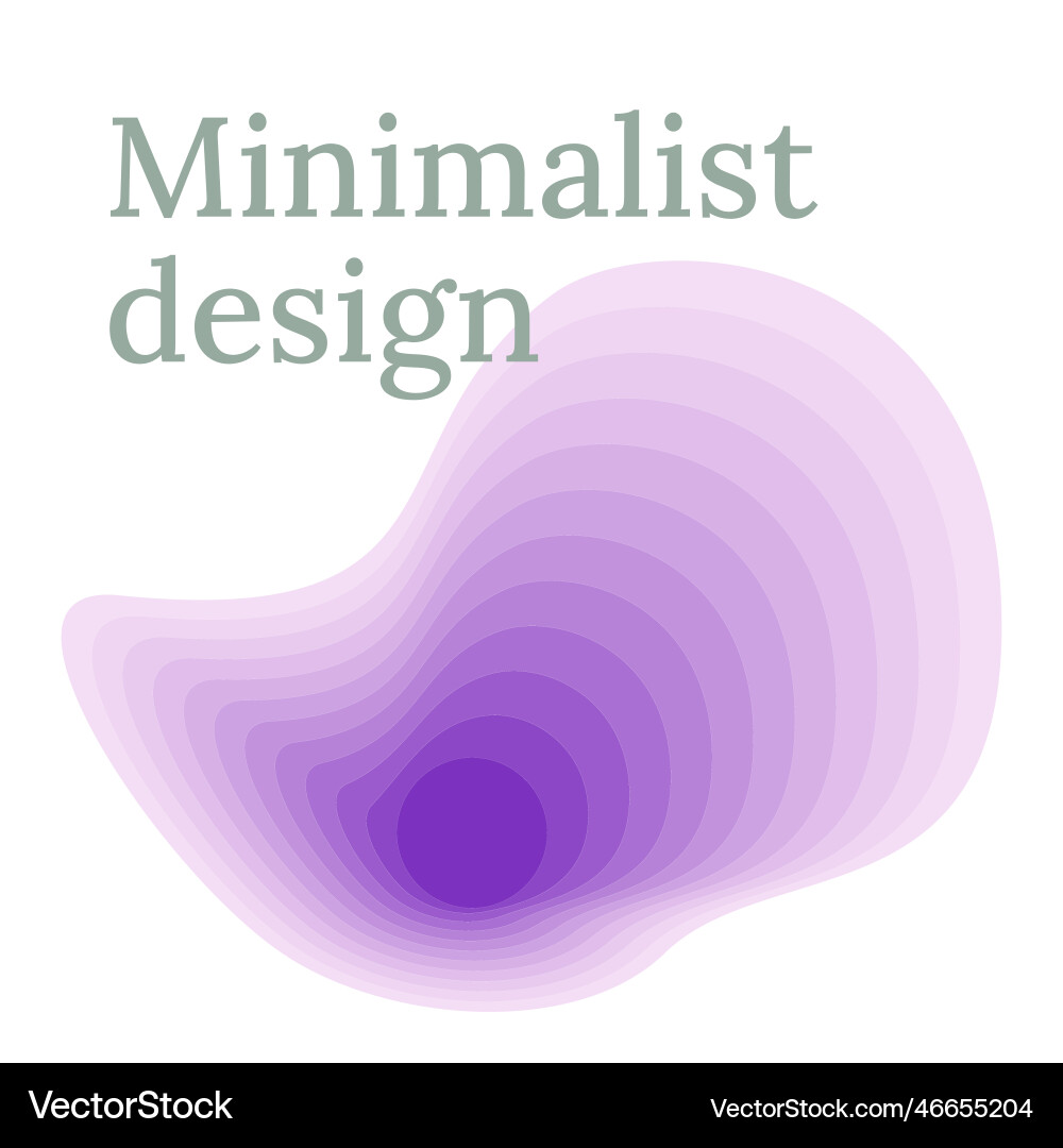 Abstract color ripple gradient background vector image