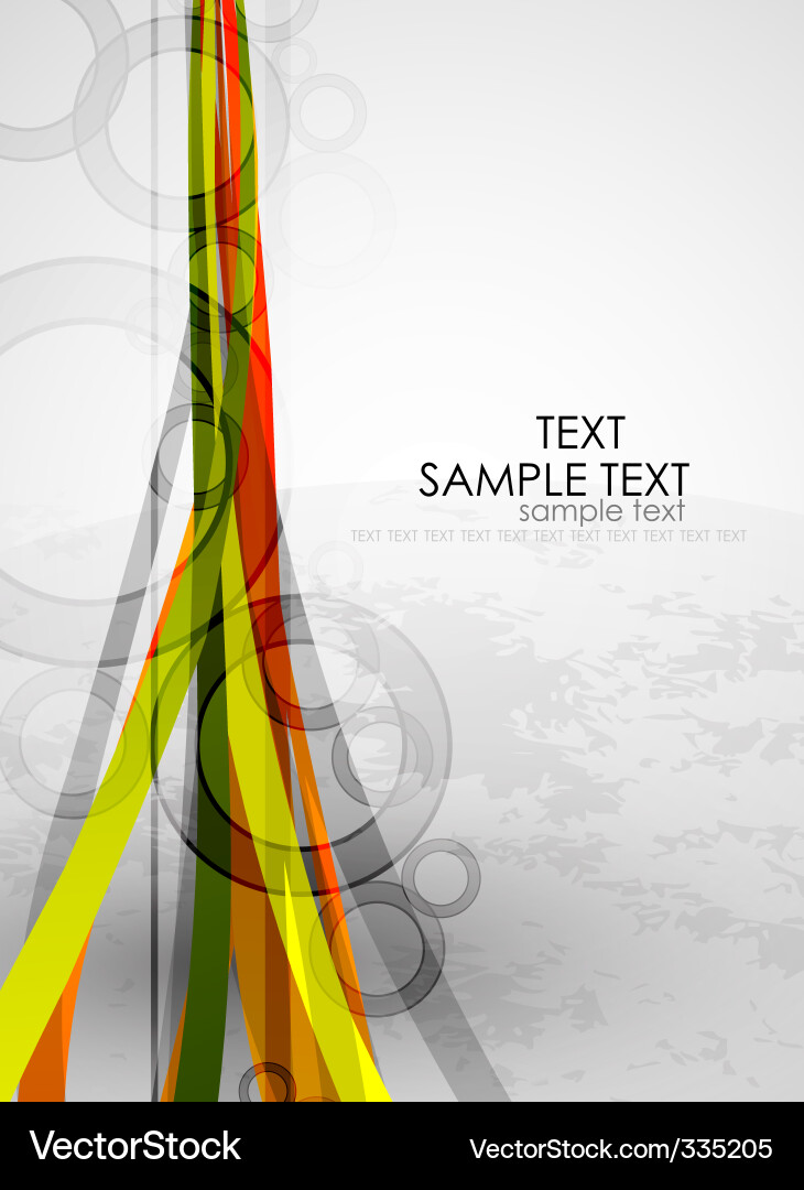 Dynamic Color Streaks Background Vector Image