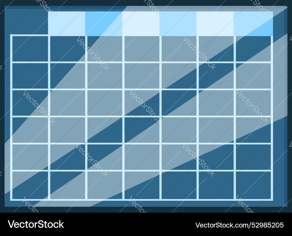 Empty spreadsheet with cells for organizing Empty spreadsheet with cells for organizing vector image