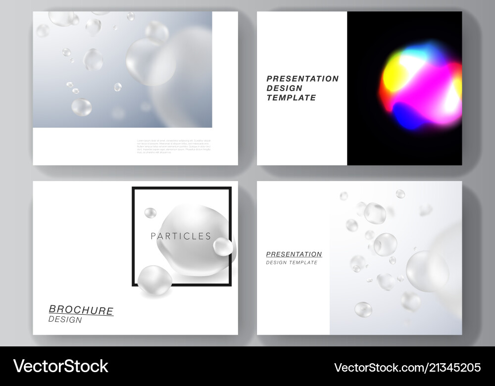 Layout of the presentation slides Layout of the presentation slides vector image