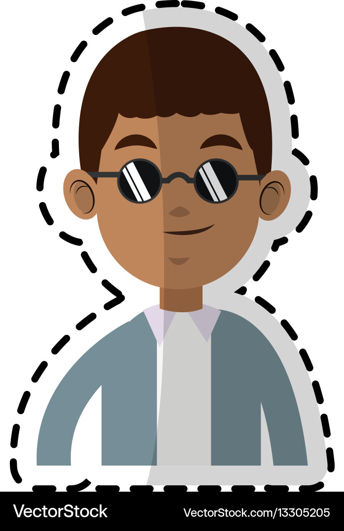 Man icon image Vector Image