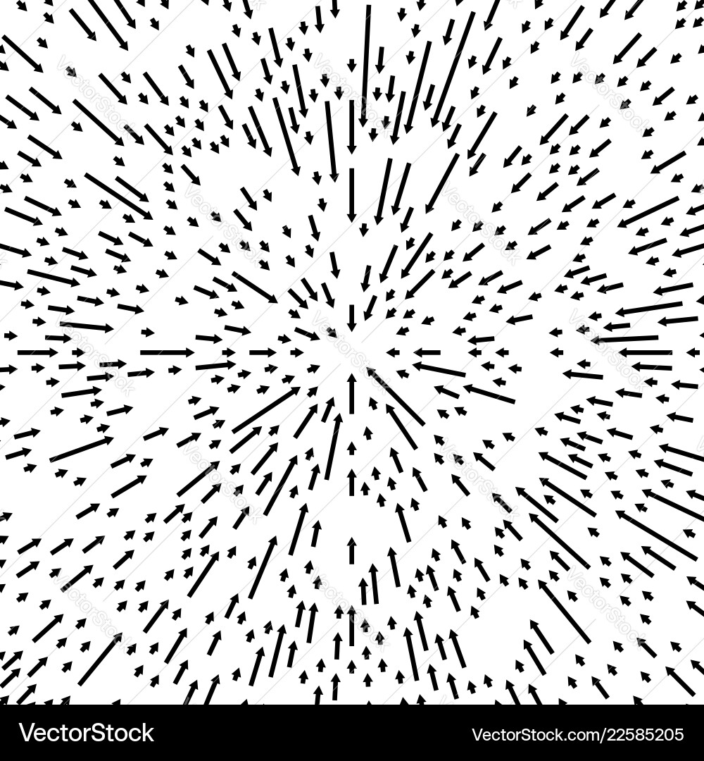 Radial lines element abstract radiating irregular Radial lines element abstract radiating irregular Vector Image