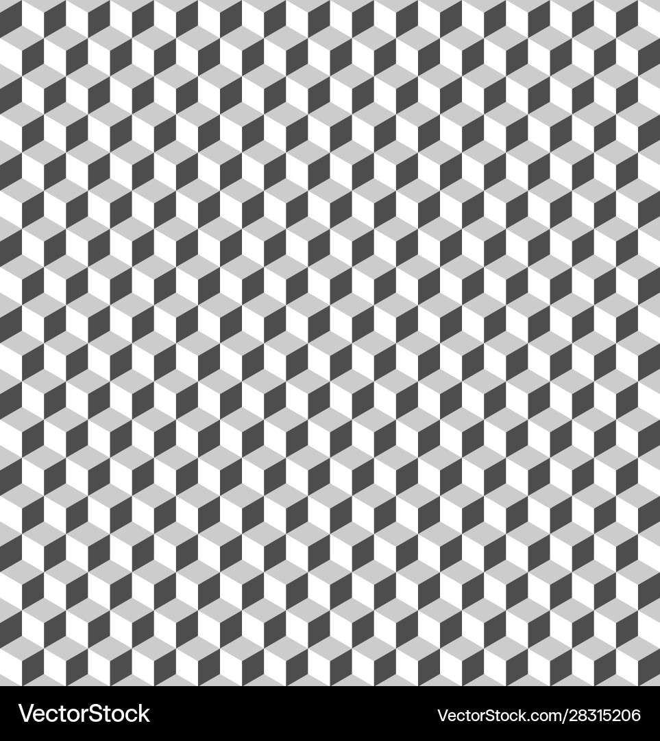 Abstract Cubic Pattern vector image