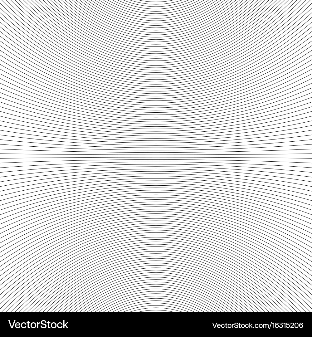 Abstract monochrome line pattern background Vector Image