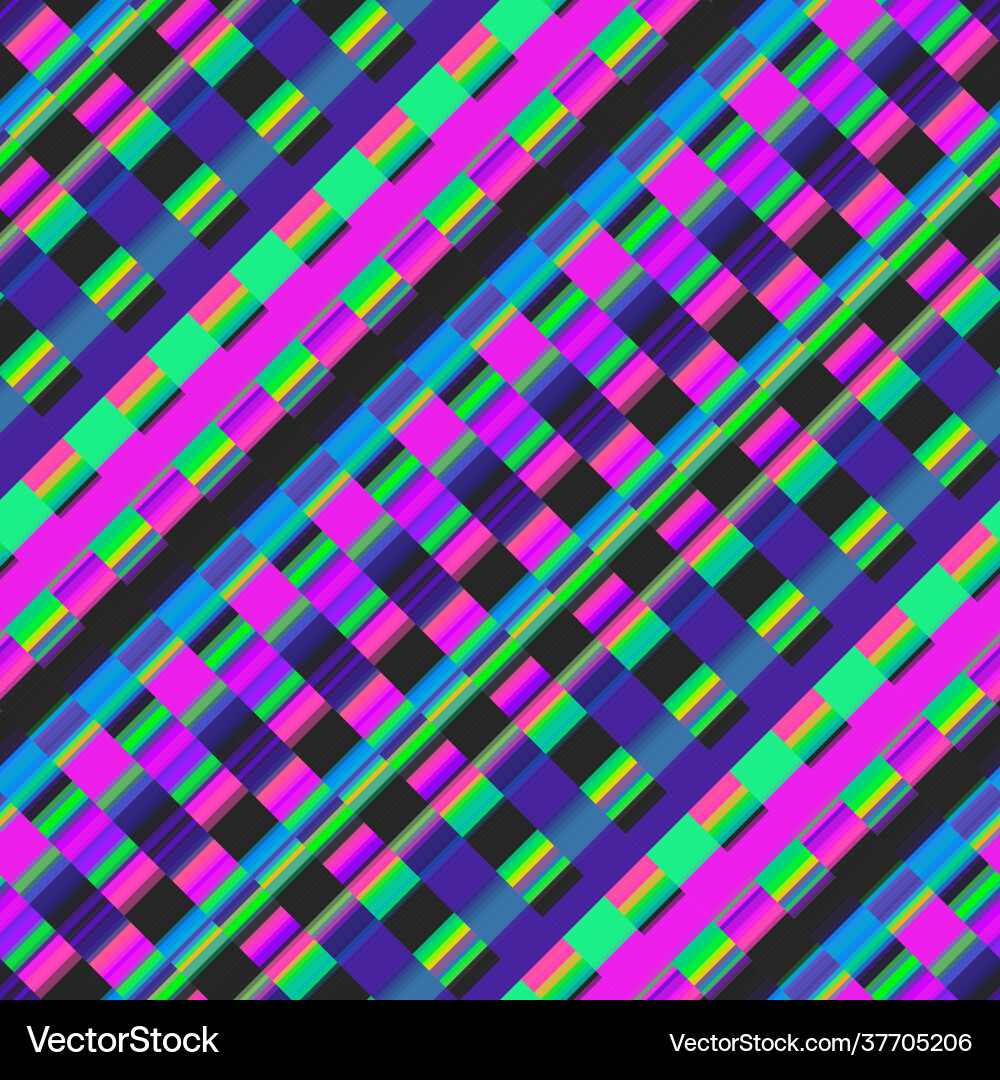 Bright seamless abstract pattern in retro style Bright seamless abstract pattern in retro style Vector Image