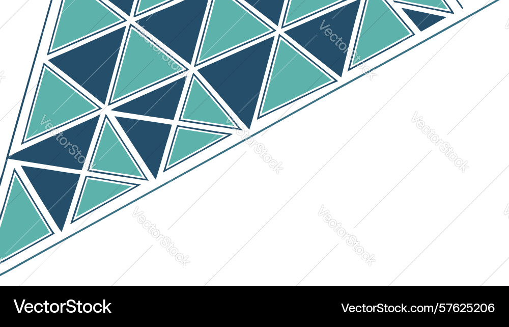 Dynamic geometric triangle pattern modern vector image