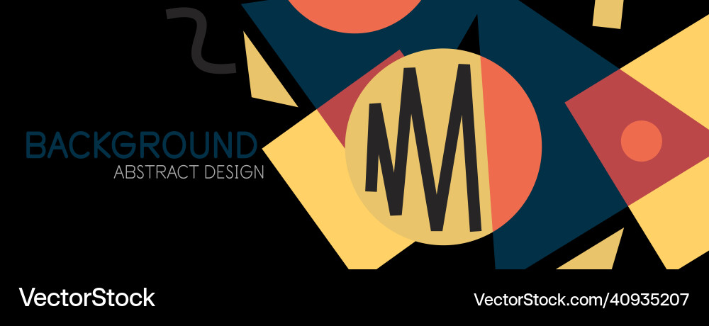 Abstract background blocks lines triangles Abstract background blocks lines triangles vector image