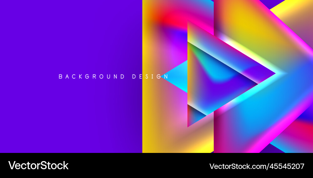 Abstract background with overlapping triangles Abstract background with overlapping triangles Vector Image