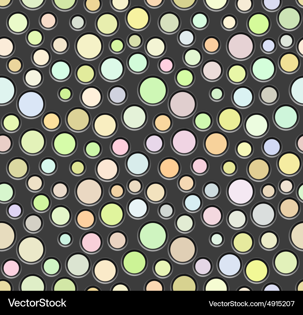 Abstract perforated pattern Vector Image