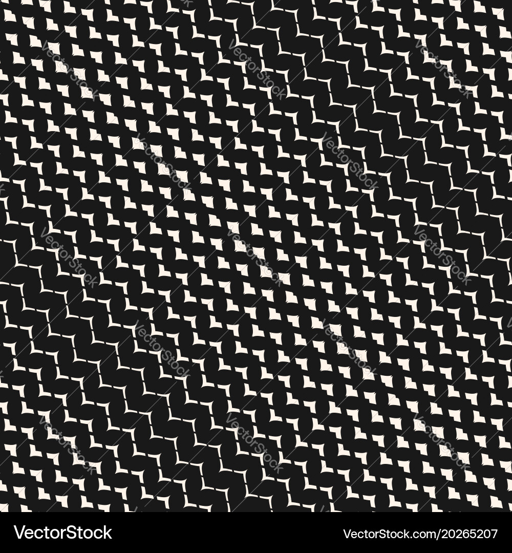 Diagonal halftone mesh seamless grid net pattern vector image