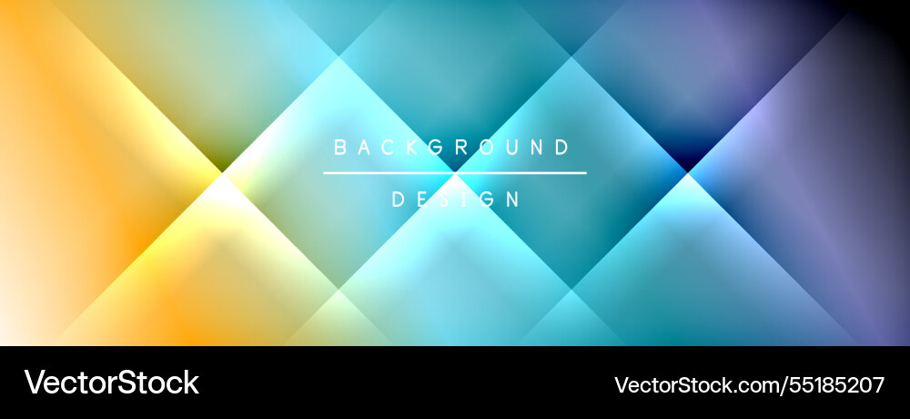 Dynamic shadow lines with gradient colors Vector Image