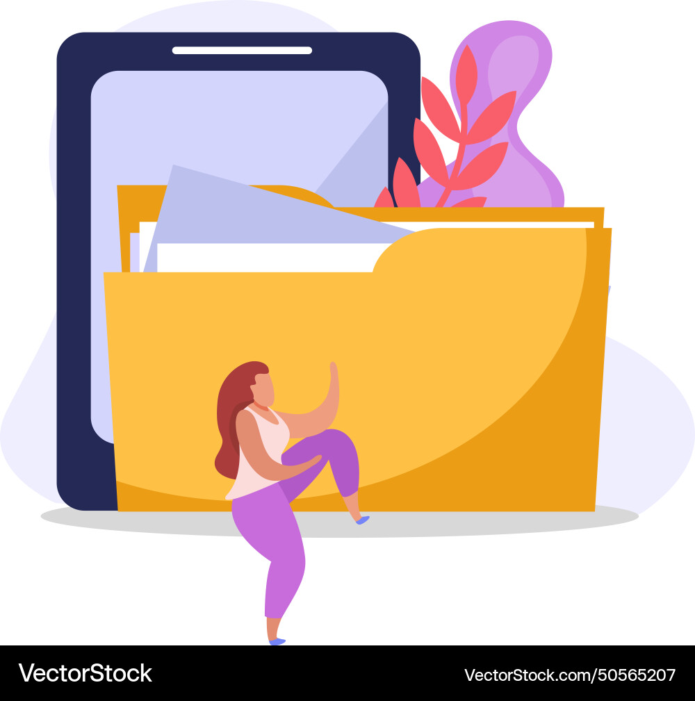 Flat computer user icon Flat computer user icon vector image