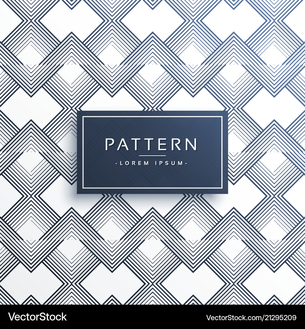 Abstract creative zigzag pattern background Vector Image