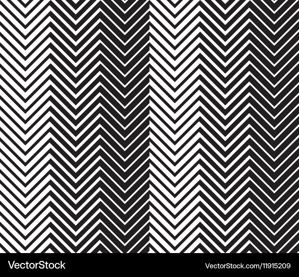 Zigzag Geometric Pattern Vector Image