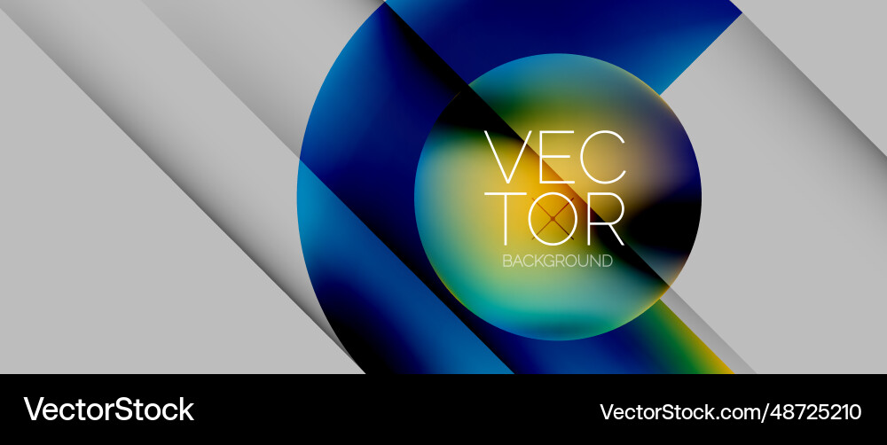 Dynamic fluid gradient techno sphere mesmerizing Vector Image