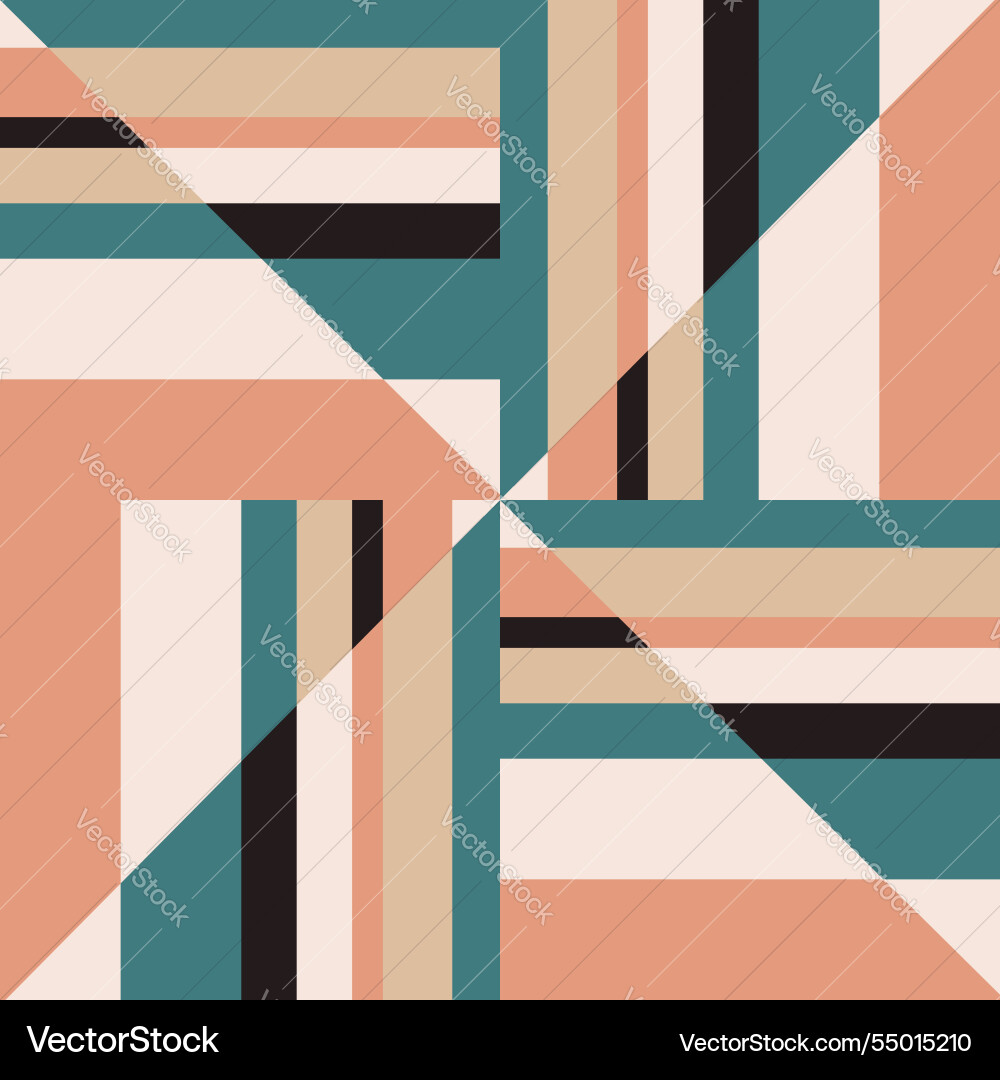 Geometric abstract grid based pattern design Geometric abstract grid based pattern design vector image